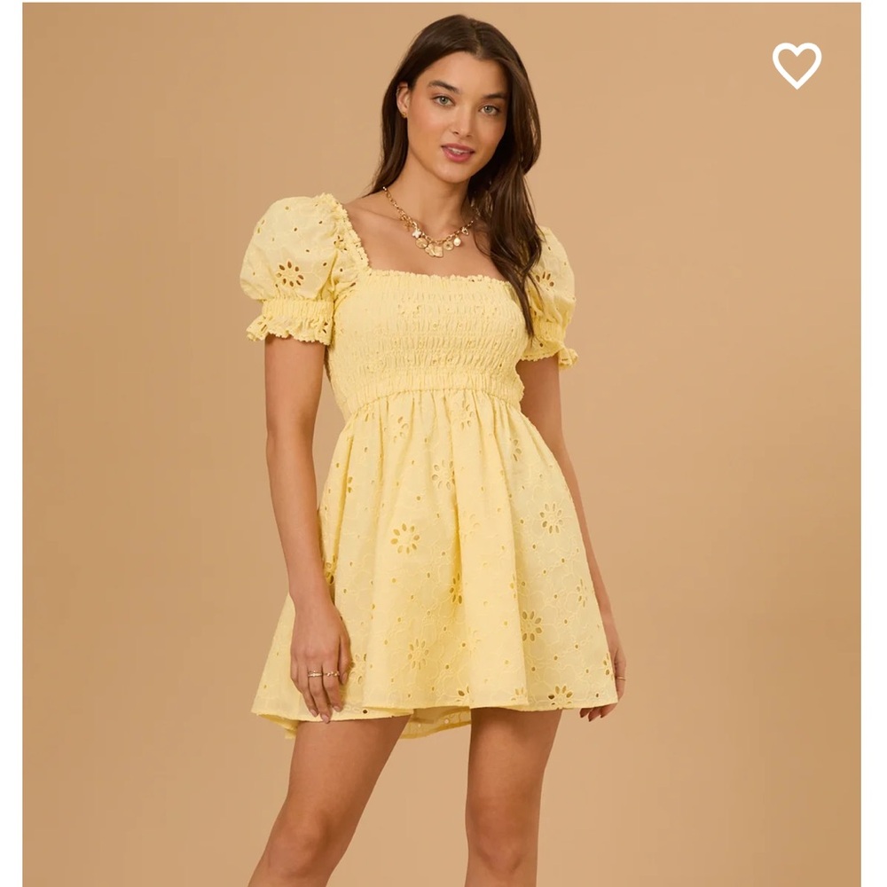 Altar’d State Puff Sleeve Dress